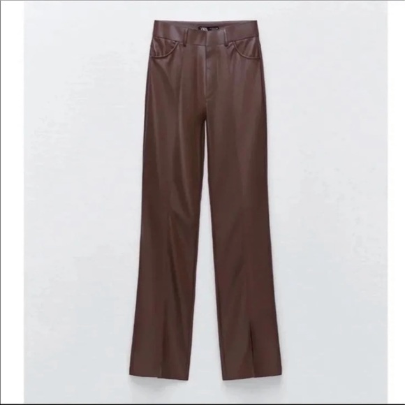 Zara faux leather pants - Picture 13 of 17